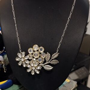 Rhinestone Necklace pre-owned